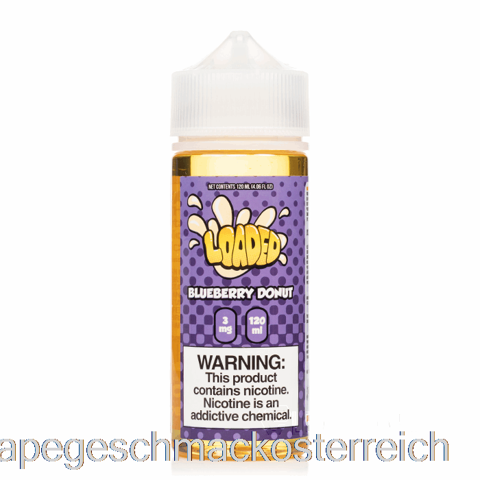 Blaubeer-Donut – Geladenes E-Liquid – Rücksichtslose Dämpfe – 120 Ml, 3 Mg Vape-Geschmack